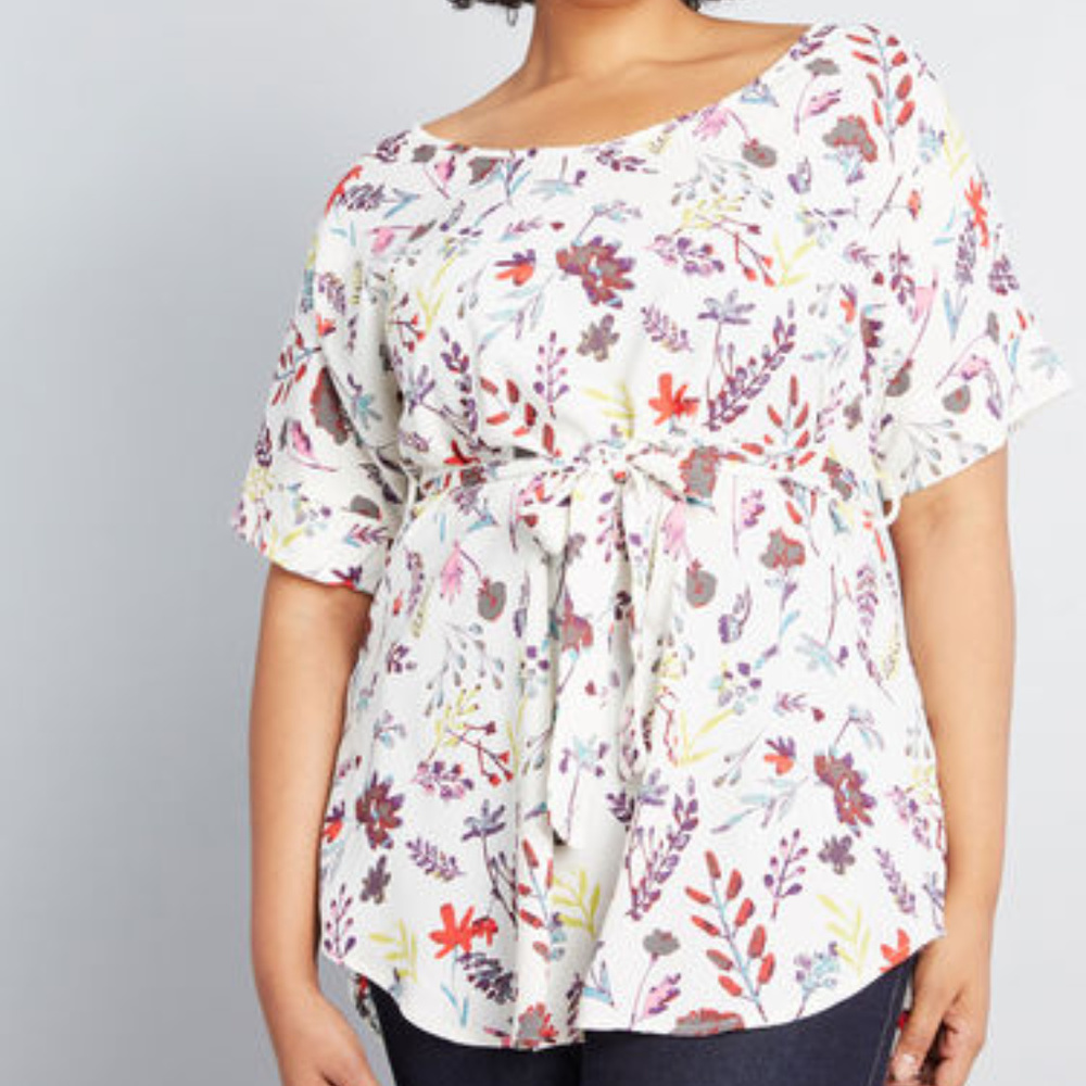 Modcloth Medium Format Memory Tunic, Size 2X